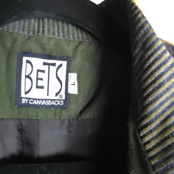 Vintage Bets by Canvasbacks Patchwork Tapestry Jacket Boho Artwear L Textured - Picture 3 of 7